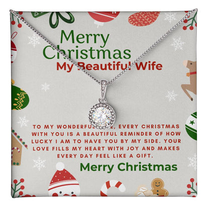 Christmas Gift for My Wife - Eternal Hope Necklace Sparkling with Love