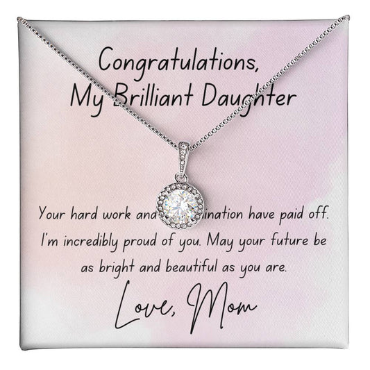 Eternal Hope Graduation Necklace for Daughter