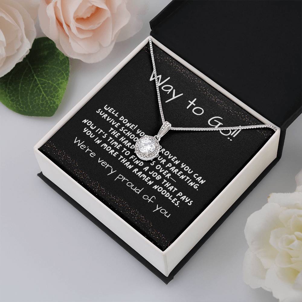 Eternal Hope Graduation Necklace from Mom and Dad