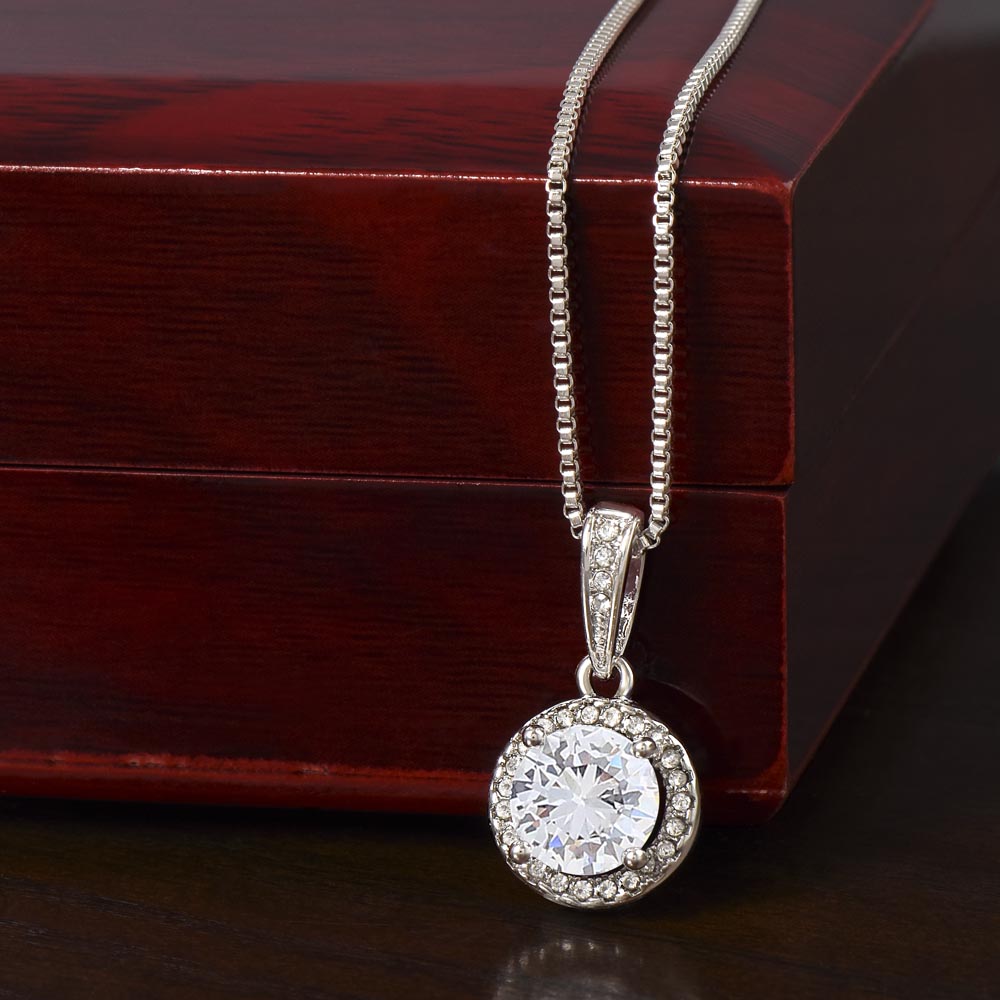 Christmas Gift for My Wife - Eternal Hope Necklace Sparkling with Love